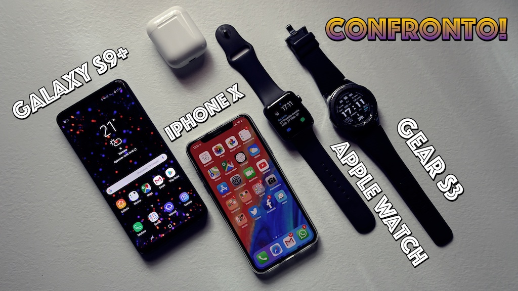 gear s3 with iphone x