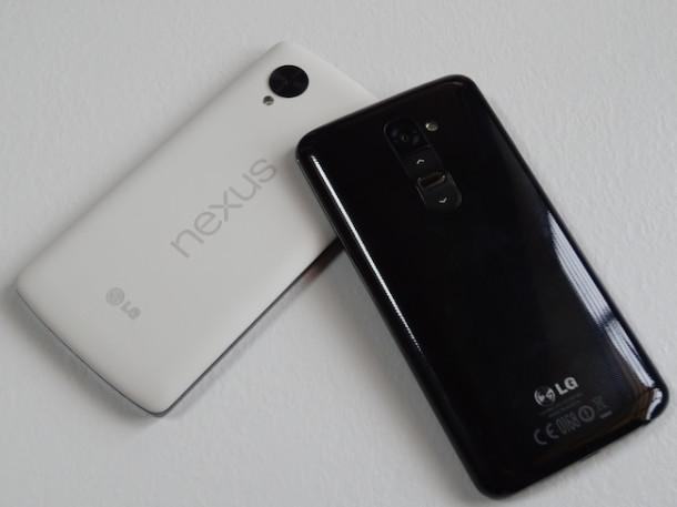 G2 vs Nexus 5