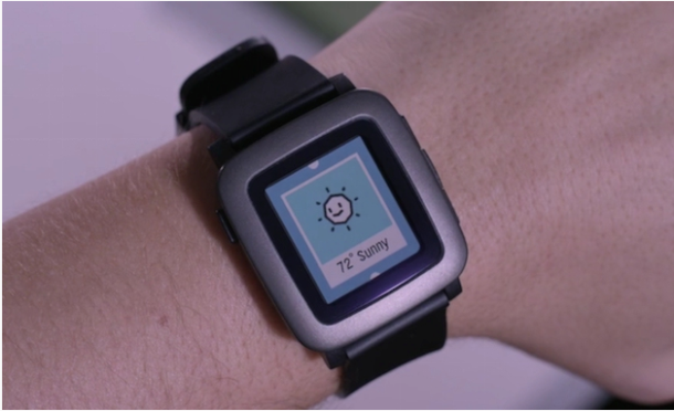 Pebble Time front