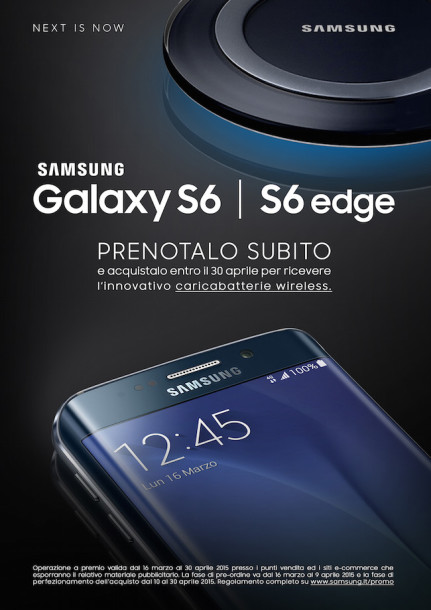 Samsung Galaxy S6 Pre-order Visual