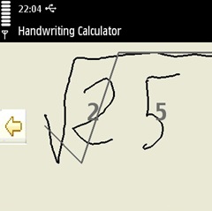 Handwriting Calculator 01