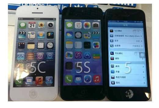 iPhone 5s e 5C