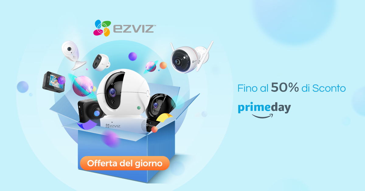 Amazon Prima Day Tutte le offerte di EZVIZ (telecamere a action cam