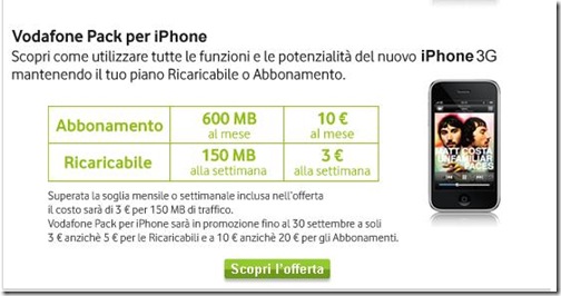 iPhone vodafone 2
