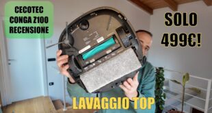 Non credevo potesse pulire COSI’ BENE: Cecotec Conga Z100 a 499€!
