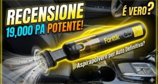 ADDIO SPORCO IN AUTO! 🚗 Fanttik Slim V8 Apex RECENSIONE