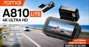 Dashcam 70mai A810 Lite: Piccola, 4K e molto efficace. Ecco come va in strada