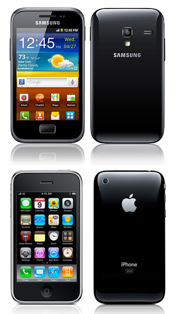 Samsung annuncia il nuovo iPhone 3gs Plus. Ehm, pardon, volevo dire ...