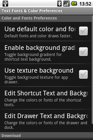 tesxt font